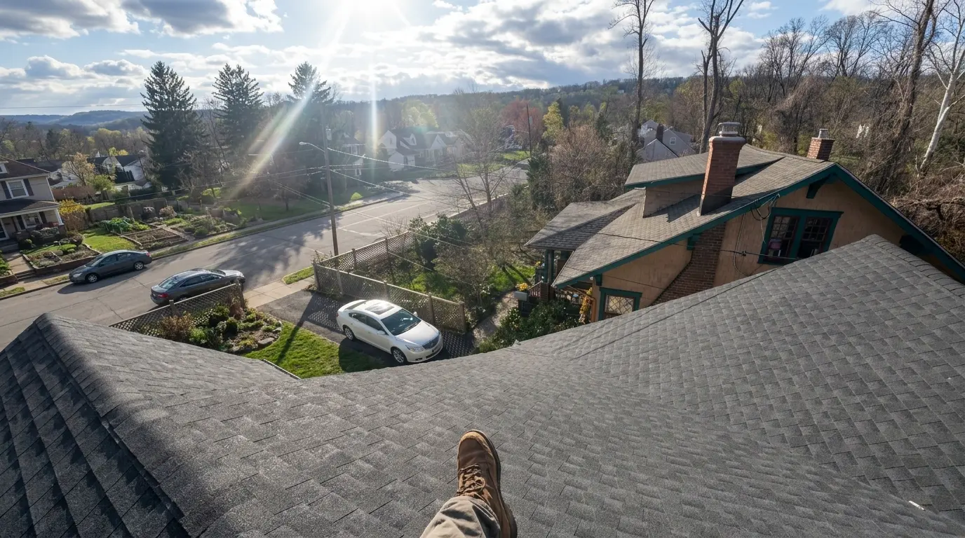 New roof installed by J&C Powerbuild in New Jersey