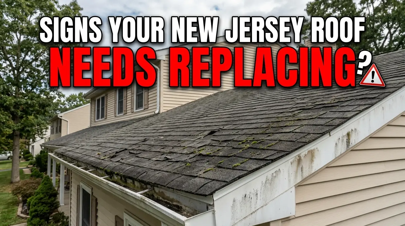 Signs Your New Jersey Roof Needs Replacing