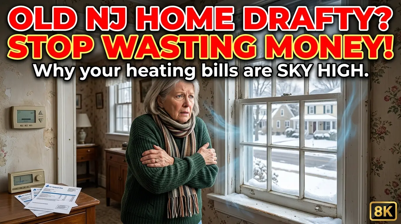 Why Your Older New Jersey Home Feels Drafty