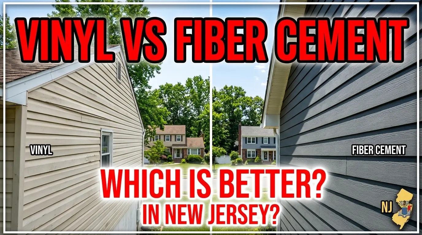 Vinyl vs Fiber Cement Siding New Jersey